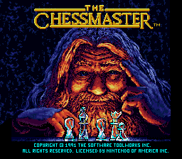 The Chessmaster Title Screen